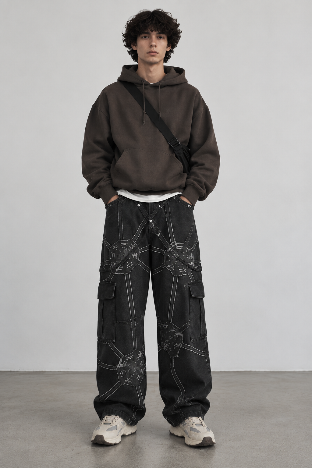 BAGGY PATCHWORK JEANS