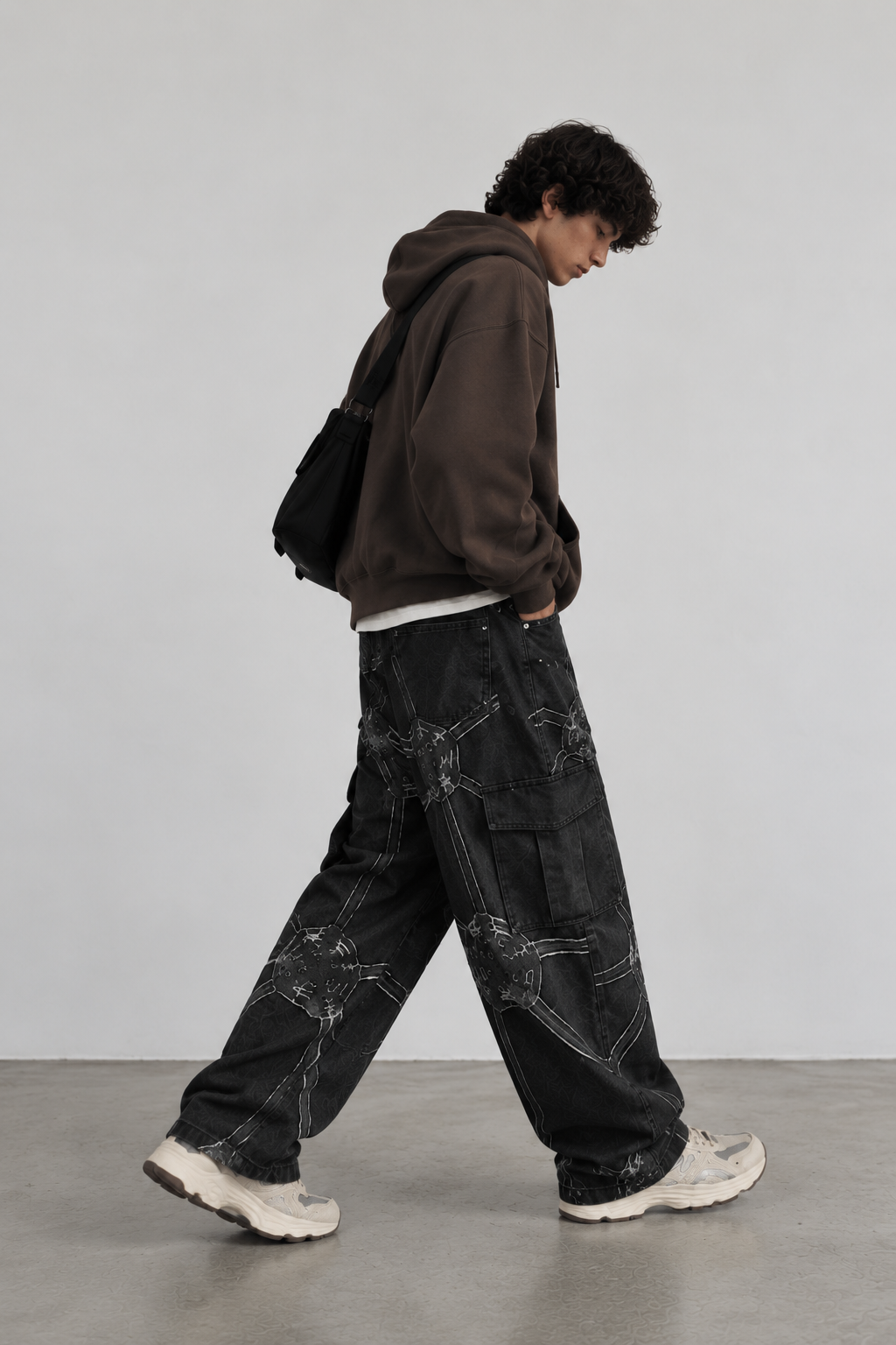 BAGGY PATCHWORK JEANS